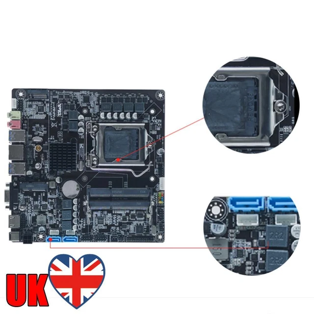 MOTHERBOARD KIT MINI ITX Motherboard Gaming Motherboard LGA1151 ...