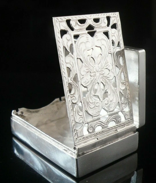 Unknown Sterling Silver Vinaigrette, ROD Sterling Probably American 20th Century