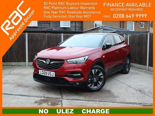 2019 Vauxhall Grandland X Turbo Sport Nav SUV Petrol Automatic