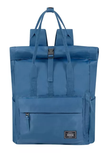 American Tourister Urban Groove UG25 Tote Backpack 15.6" Rucksack Stone Blue Neu