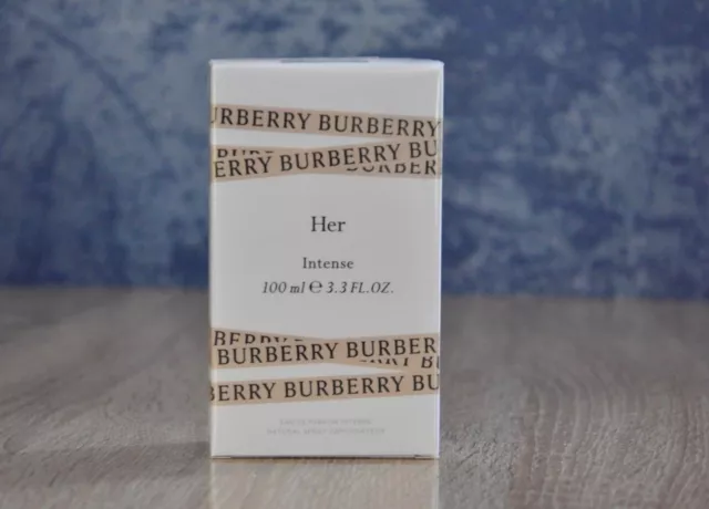 BURBERRY HER INTENSE EDP 100ml., DISCONTINUED VERY RARE, NEW, SEALED