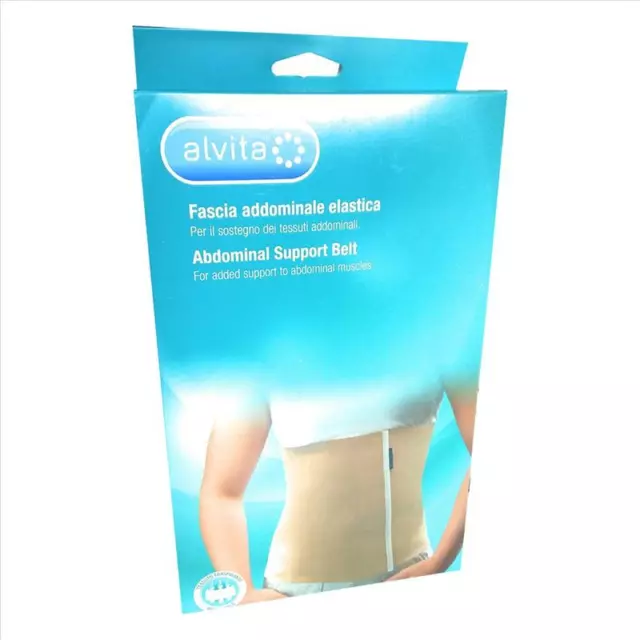 Alvita Fascia Addominale Elastica Taglia 3 (105-120 cm) 1 Pezzo