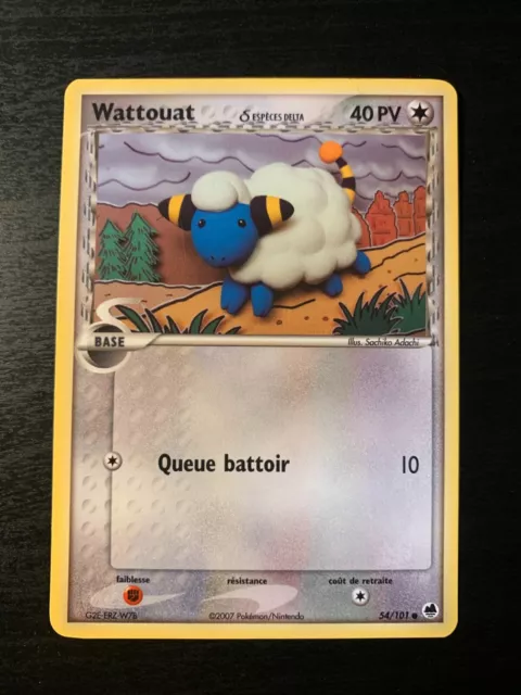 Carte Pokémon COMMUNE Wattouat 54/101 EX Ile des Dragons Bloc EX FR