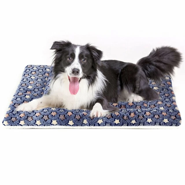 Self Warming Pet Bed Cushion Pad Dog Cat Cage Kennel Crate Soft Mat Sleeping Bed 8