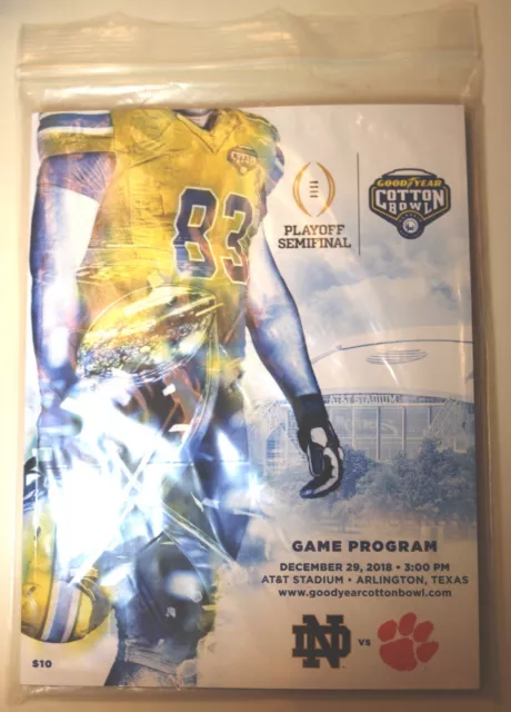 Various Cotton Bowl Classic Souvenir Programs – New