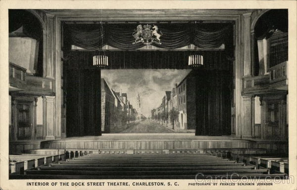 Charleston,SC Interior of the Dock Street Theatre Berkeley,Charleston County