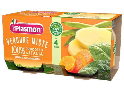 Plasmon Omogeneizzato Verdure Miste 2x80g