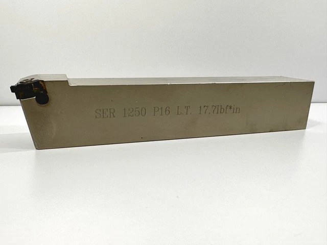 ISCAR SER 1250 P16 L.T. Used Lathe Tool Holder 1.25" Shank 1pc