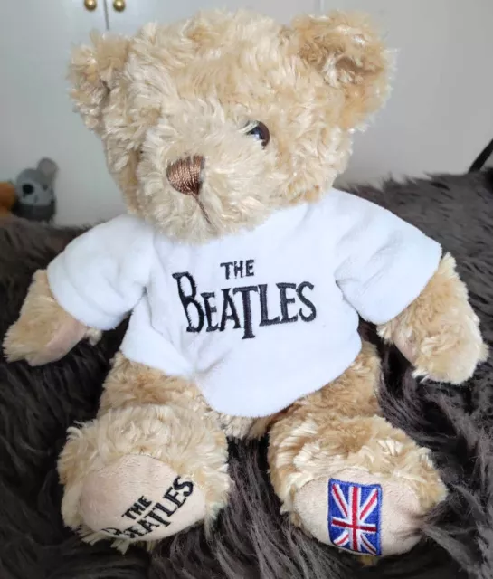 Uk Limited Beatles Teddy Bear Keel Toys Plush Toy Rare 29cm tall
