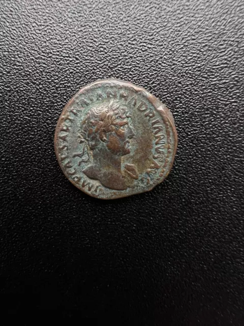 Roman bronze denarius Hadrian, 117-138 AD #35