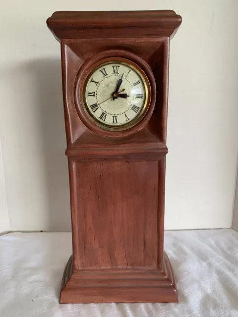 Lanshire Self Starting T3 Ceramic Cased Electric 10.5" Shelf Clock-Works