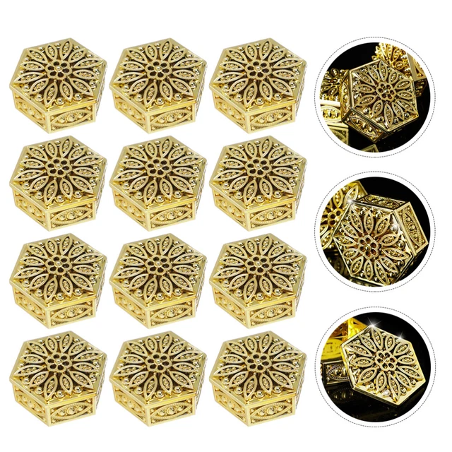 12 Pcs Boîtes De Faveur De Fête Boite De Bonbons Contenants De Bonbons Mariage