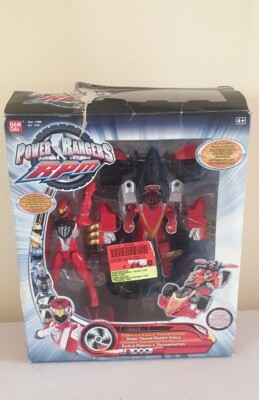 POWER RANGERS RPM Formula Eagle Transporter Auxiliary Figure Set £24.99 ...