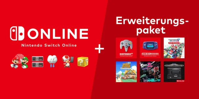 💎 Nintendo Switch Online + Erweiterungspaket  Mitgliedschaft 12 Monate mit