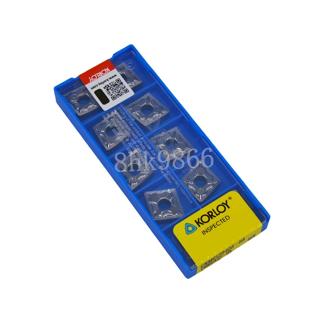 KORLOY  10pcs CNMG120408-HA CNMG432-HA H01 CNC Turning Tool