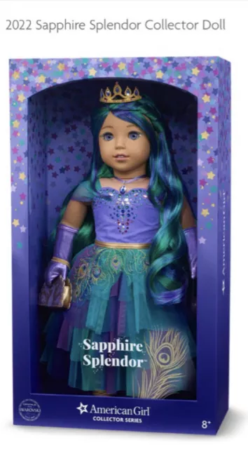 American Girl 2022 Sapphire Splendor Swarovski International Shipping/Ships Now!