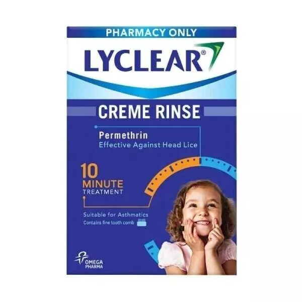 Lyclear Creme Rinse Twin Pack - 2 x 59ml | Headlice Treatment