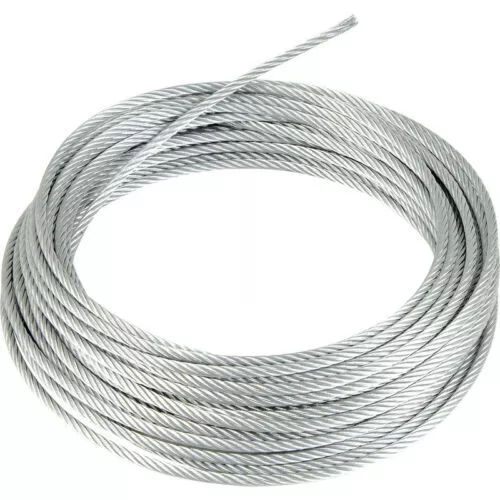 STAINLESS Steel AISI 316 Wire Rope cable rigging 1mm 2mm 3mm 4mm 5mm 6mm 3