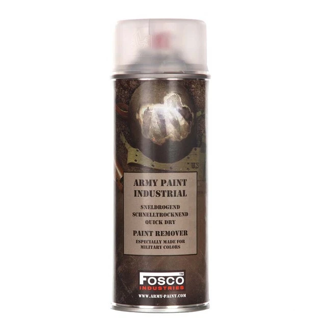 400ml (1L-24,75€) Paint Remover Abbeizer Stahlhelm US Army WWI WK2 WH Spraydose