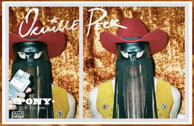 ORVILLE PECK Pony Ltd Ed RARE New Tour Poster +BONUS Folk Indie Country Poster!