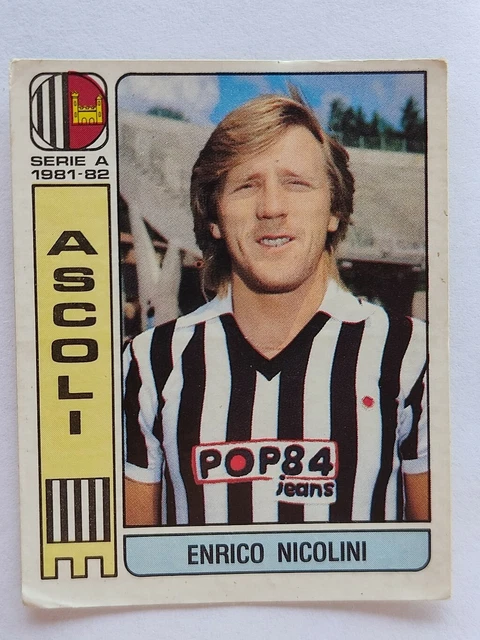 FIGURINA CALCIATORI PANINI 1981/82 - Nuova/New N.2 Brini - Ascoli EUR 5,90 - FR