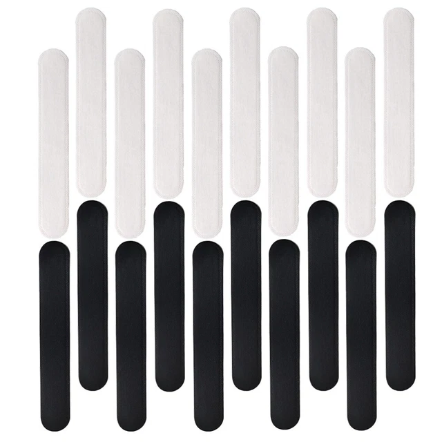 40 Pcs Hat Pad Sweat Non-woven Fabric Miss Collar Sweatband Women Cowboy Liner