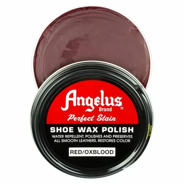 Angelus Perfecto Mancha Cuero Calzado Cera Pulido Crema - Todos Colores