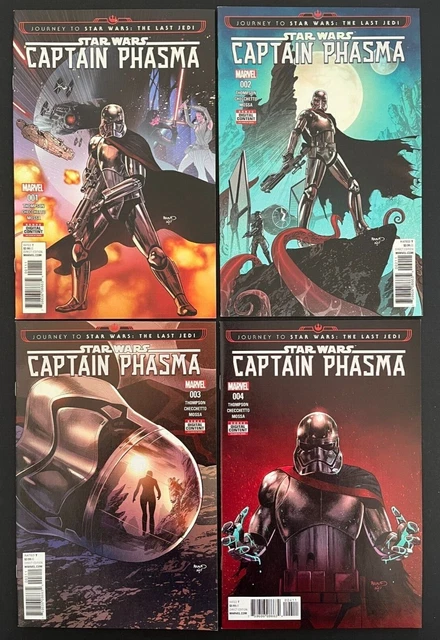 STAR WARS CAPTAIN PHASMA 1,2,3,4 Complete, NM; Marvel; Thompson,Checchetto; Jedi