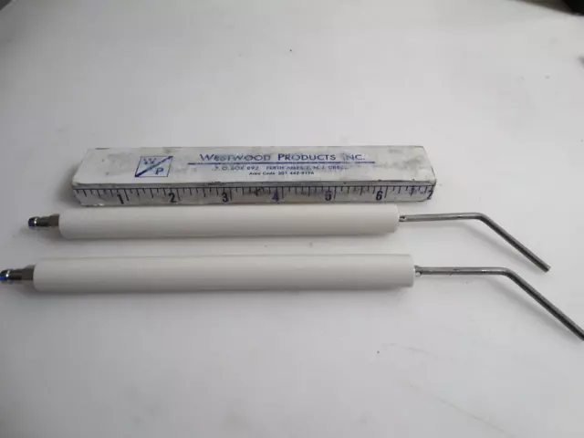westwood oil burner igniter Electrodes 6" long E5-3m6 male igniters 2 pc