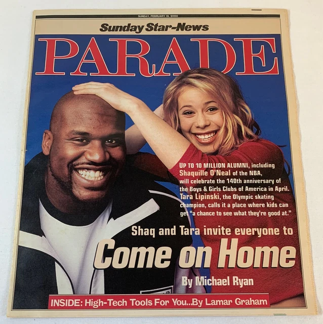 Febbraio 13,2000 Sfilata Giornale Inserire Rivista ~ Shaquille o' Neal , Tara