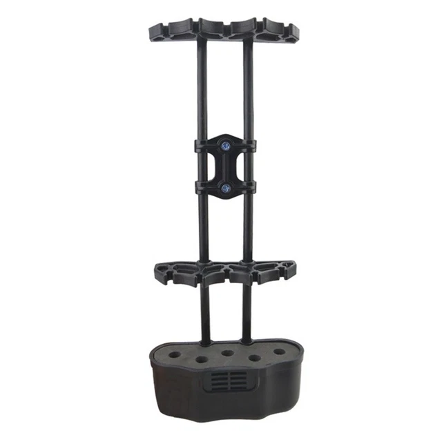 Carquois EFA Mini-clip 5 Flèches – Cuir/caoutchouc – Noir/Marron – NEUF