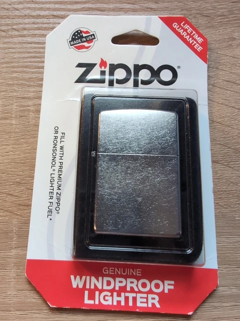 Zippo Windproof Lighter - Street Chrome (207-004044)