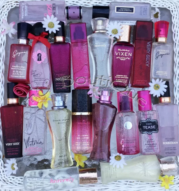 1 Victorias Secret Travel Mini Scented Body Fragrance Sheer Mist Splash U Chose