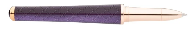 Chopard 'Imperiale' Pink Resin Rose Gold Plated Trim Rollerball Pen 95013-0310