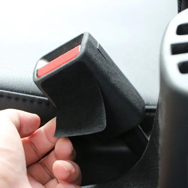 4x Universal Car Seat Parts Belt Buckle Anti-collision Stickers Auto Accessories