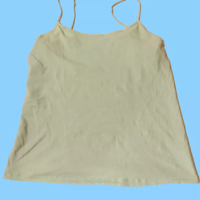 A No Boundaries Camisole Womens 2X Aqua light blue Spaghetti Strap Tank Top Cami