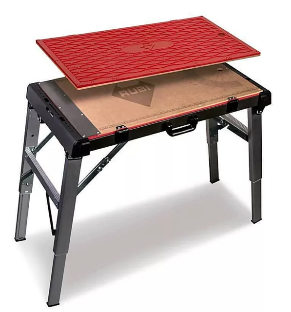 Pliable Table de Travail De Rubi - 4 in1 Plan - Aide Usure