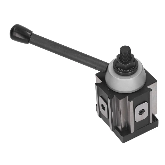 Piston Tool Post 10‑15in Swing FastChanging CNC Lathe Tool Holder For BXA Series