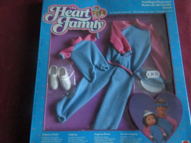 The heart family la famille doucoeur habillage n°2622 boite mattel 1985