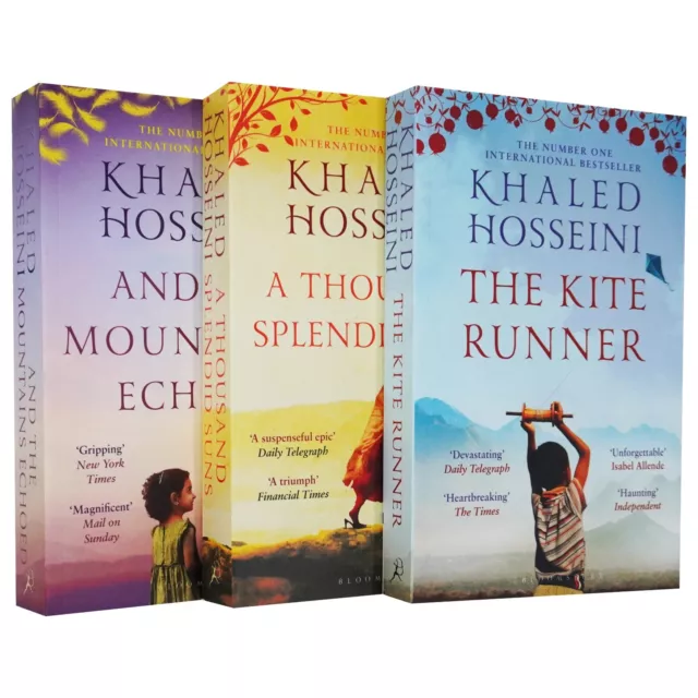 Khaled Hosseini 3 Books Collection Set - Fiction - Paperback