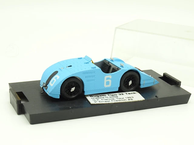 Brumm 1/43 – Bugatti Tipo 32 'Tank' GP France 1923 N°6 – Modèle De Collection Occasion