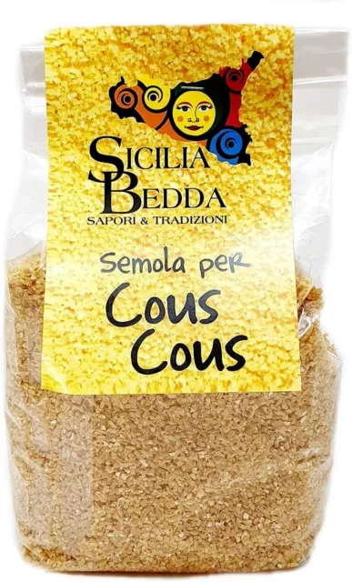 Sicilia Bedda Semola Di Grano Duro Per Couscous Vari Formati