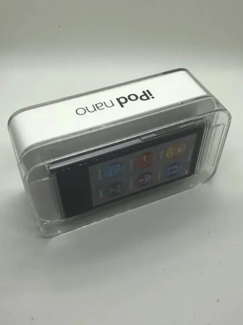 Apple iPod Nano 7. Generation Spacegrau Space Grey Gray Grau 16GB NEU NEW 3