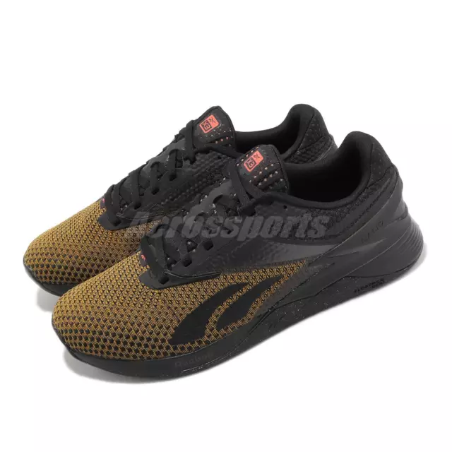 Reebok Nano X3 13 Black Brown Men Cross Training Shoes Sneakers 100033788