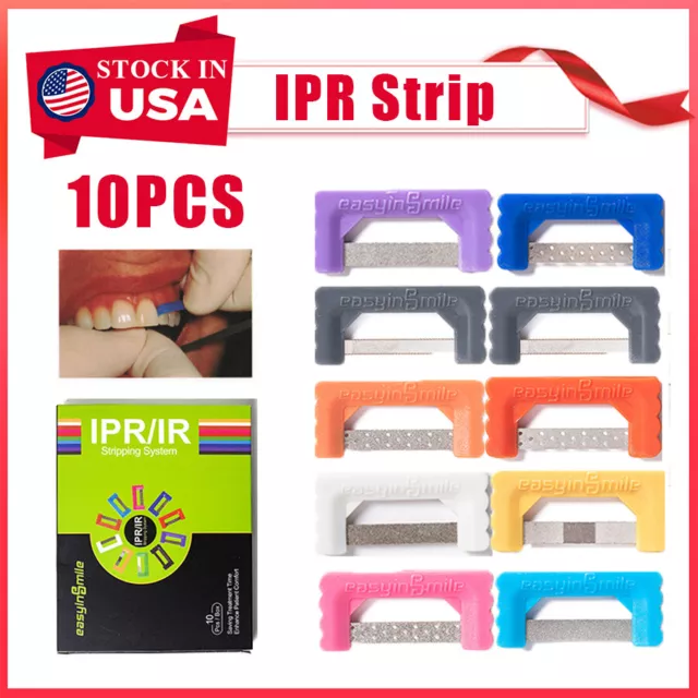 Orthodontic IPR Strip System Reduce Interproximal Ename Stripping System Dental
