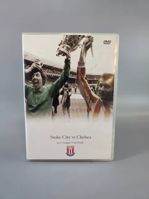 League Cup Final: 1972 - Stoke City Vs Chelsea DVD Region 0 All Regions FREE P&P