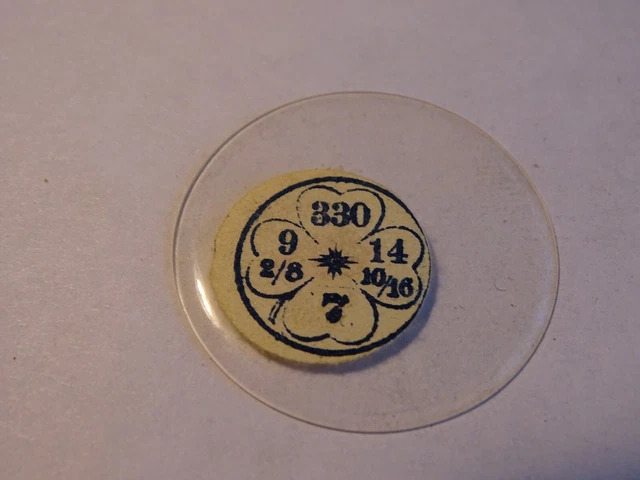 Verre Minéral Pour Montre Gousset (savonnette) - Diamètre 43 Mm - Pièce Horlogerie Neuve