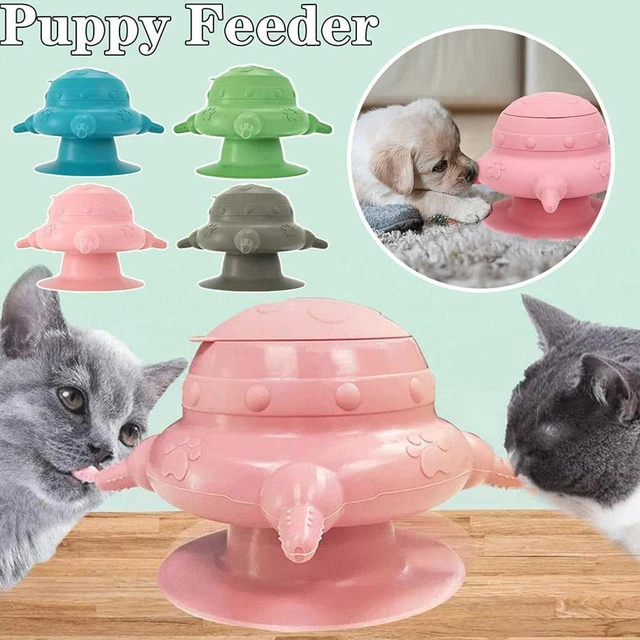 4 Nipple Pet Nursing Bowl for Kittens and Puppies Bubble Puppy Milk and