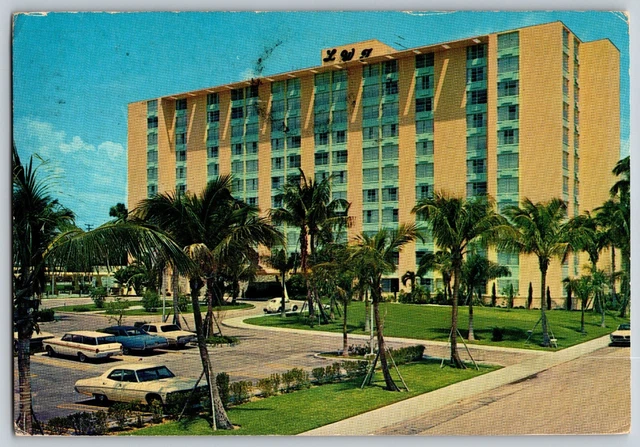 Lake Worth, Florida FL - Lake Worth Towers Inc. - Vintage Postcard 4x6 - Posted