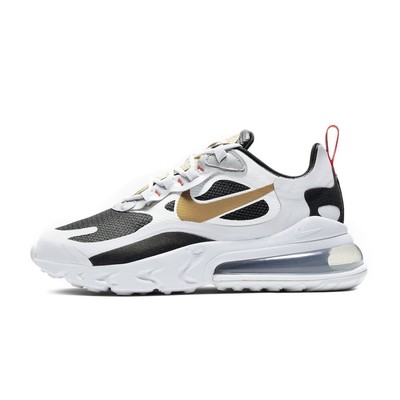 SCARPE UNISEX SNEAKER NIKE AIR MAX 270 REACT in pelle bianca CT3433-001 EUR  99,00 - PicClick IT